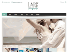 Tablet Screenshot of larkphoto.com